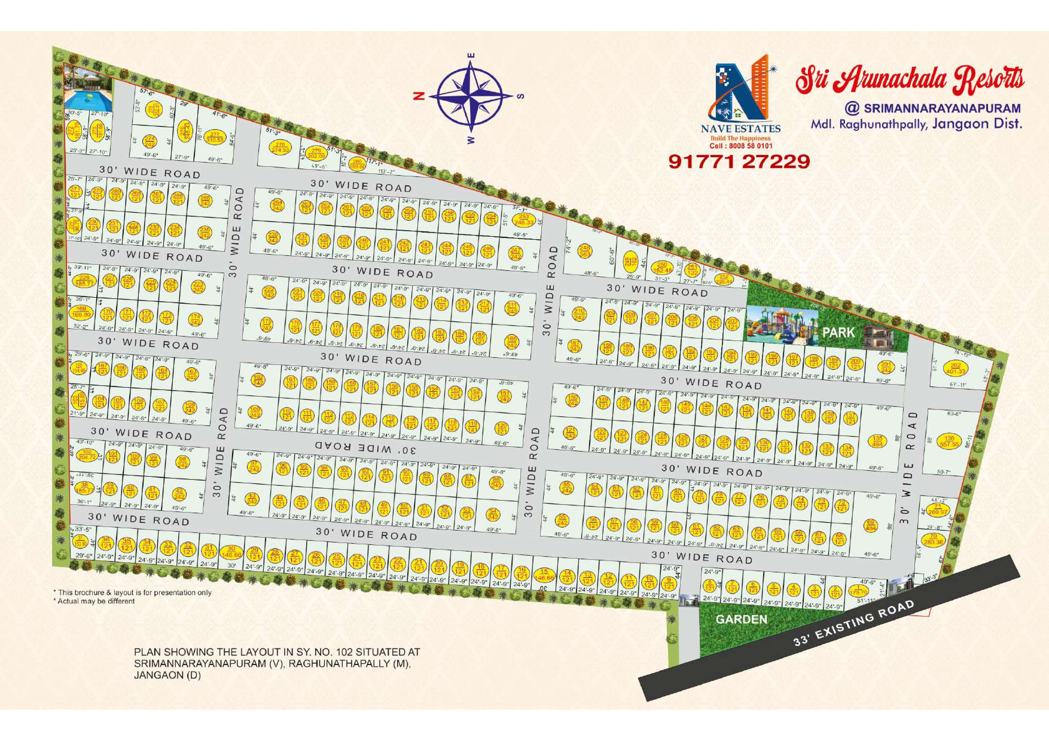 Plot Layout Plan